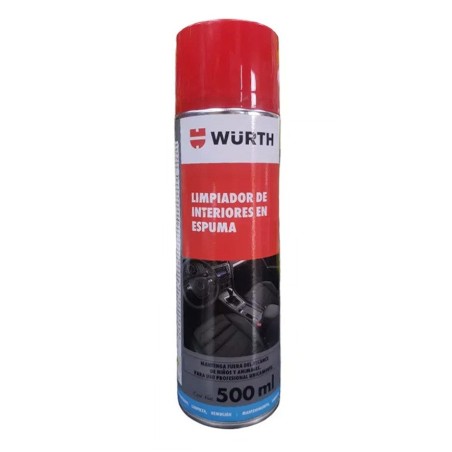 LIMPIADOR WURTH DE INTERIORES EN ESPUMA 500 ML 089