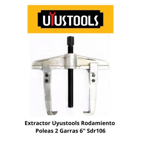 EXTRACTOR UYUSTOOLS RODAMIENTO POLEAS 2 GARRAS 6"