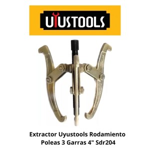EXTRACTOR UYUSTOOLS RODAMIENTO POLEAS 3 GARRAS 4"