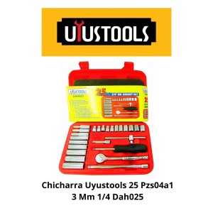 CHICHARRA UYUSTOOLS 25 PZS04A13 MM 1/4 DAH025
