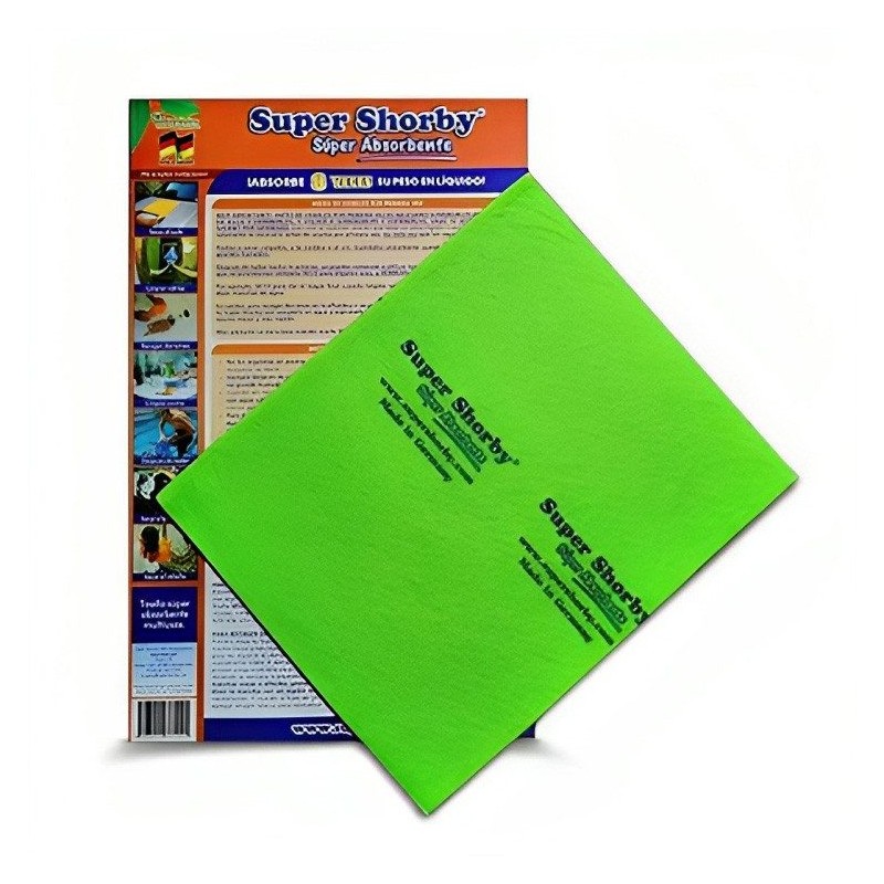 PAÑO SUPER SHORBY ABSORBENTE 50 X 60 CM