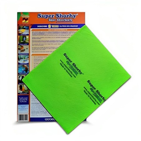 PAÑO SUPER SHORBY ABSORBENTE 50 X 60 CM