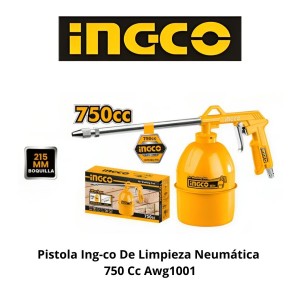 PISTOLA INGCO DE LIMPIESA NEUMATICA 750 CC AWG100