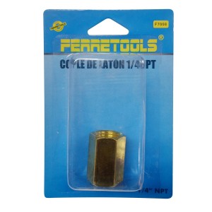 NIPLE RAPIDO FERRETOOLS 1/4 NPT HI (12MM) F7008