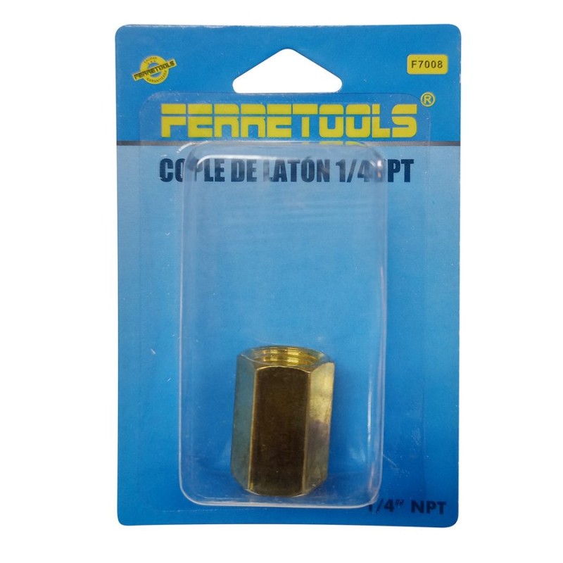 NIPLE RAPIDO FERRETOOLS 1/4 NPT HI (12MM) F7008