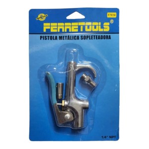 PISTOLA SOPLETEADORA FERRETOOLS METALICA F7014