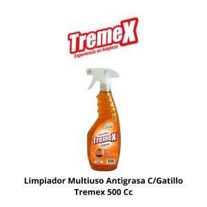 LIMPIADOR MULTIUSO ANTIGRASA C/GATILLO TREMEX 500