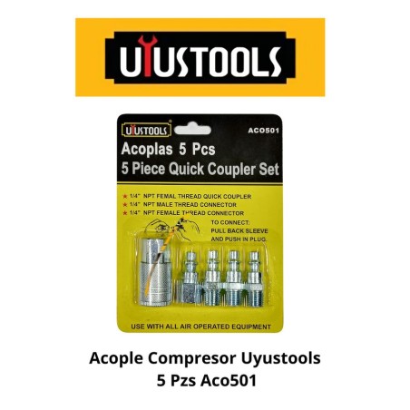 ACOPLE COMPRESOR UYUSTOOLS 5 PZS ACO501