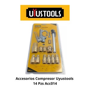 ACCESORIOS COMPRESOR UYUSTOOLS 14 PZS ACC014