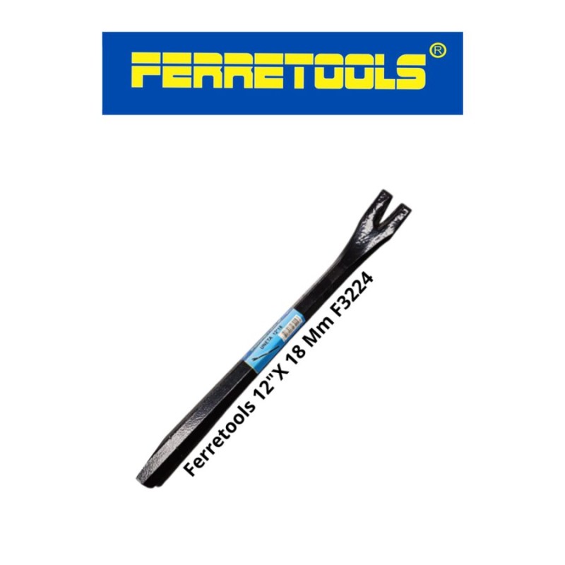 UÑETA SACACLAVOS FERRETOOLS 12"X 18 MM F3224