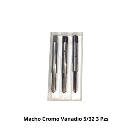 MACHOS CROMO VANADIO 5/32 3 PZS