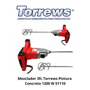 MEZCLADOR 3FC TORREWS PINTURA CONCRETO 1200 W 5111