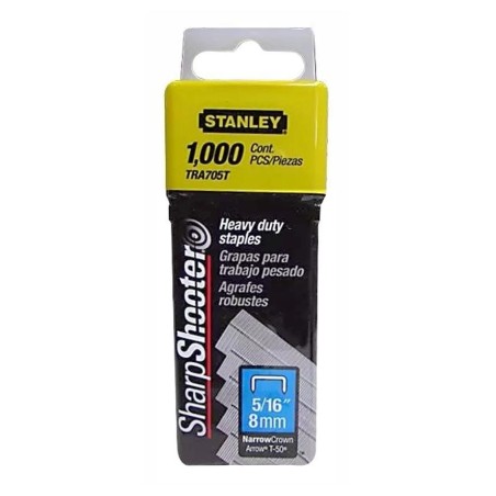 GRAPAS STANLEY T/PESADO CAJA X MIL 08 MM 5/16 TRA7