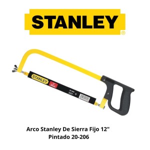 ARCO STANLEY DE SIERRA FIJO 12" PINTADO 20-206