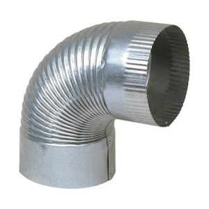 CODO CURVA CORRUGADO GALV 5 1/2 X 90´