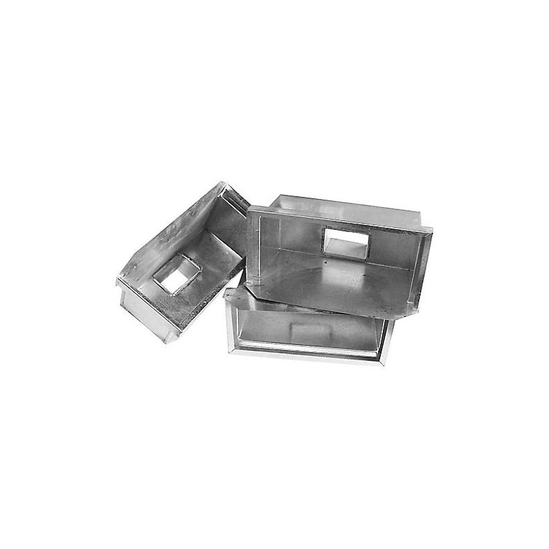 CUBETA CIEGA GALVANIZADA