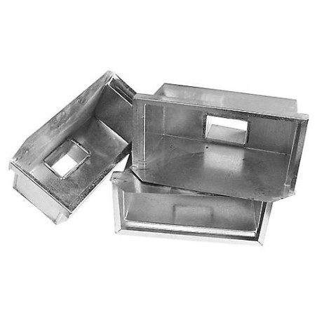 CUBETA CIEGA GALVANIZADA