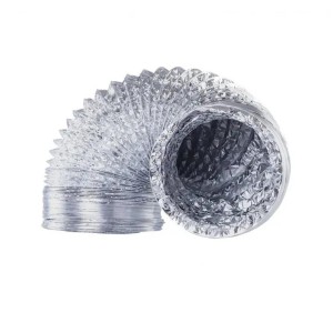 DUCTO VENTILACION ALUMINIO FLEXIBLE 4" X 1 MT