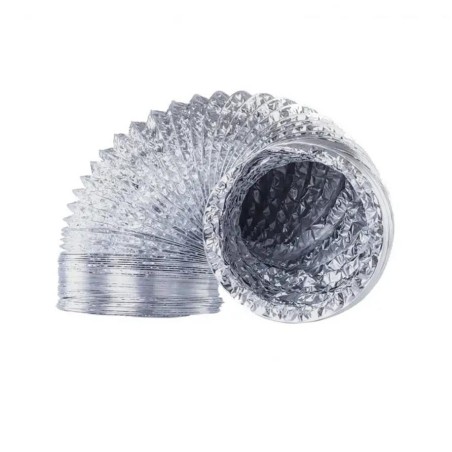 DUCTO VENTILACION ALUMINIO FLEXIBLE 4" X 1 MT