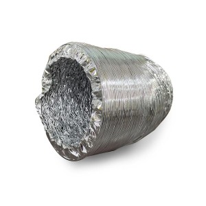 DUCTO VENTILACION ALUMINIO FLEXIBLE 5" X 1 MT