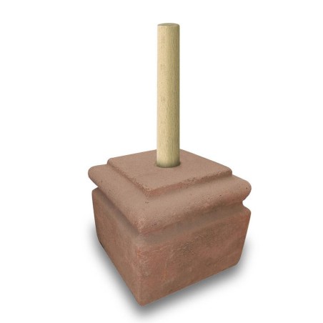 BASE HORMIGON MASTIL BANDERA 26X26X23 CUADRADO