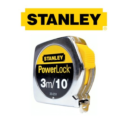 HUINCHA MEDIR STANLEY 3.0 MT METRICA 6141016