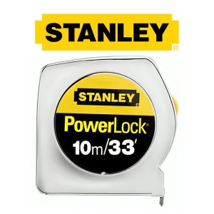 HUINCHA MEDIR STANLEY 10.0 MT METRICA 6141003