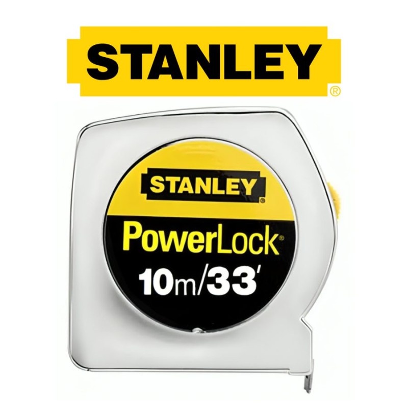 HUINCHA MEDIR STANLEY 10.0 MT METRICA 6141003