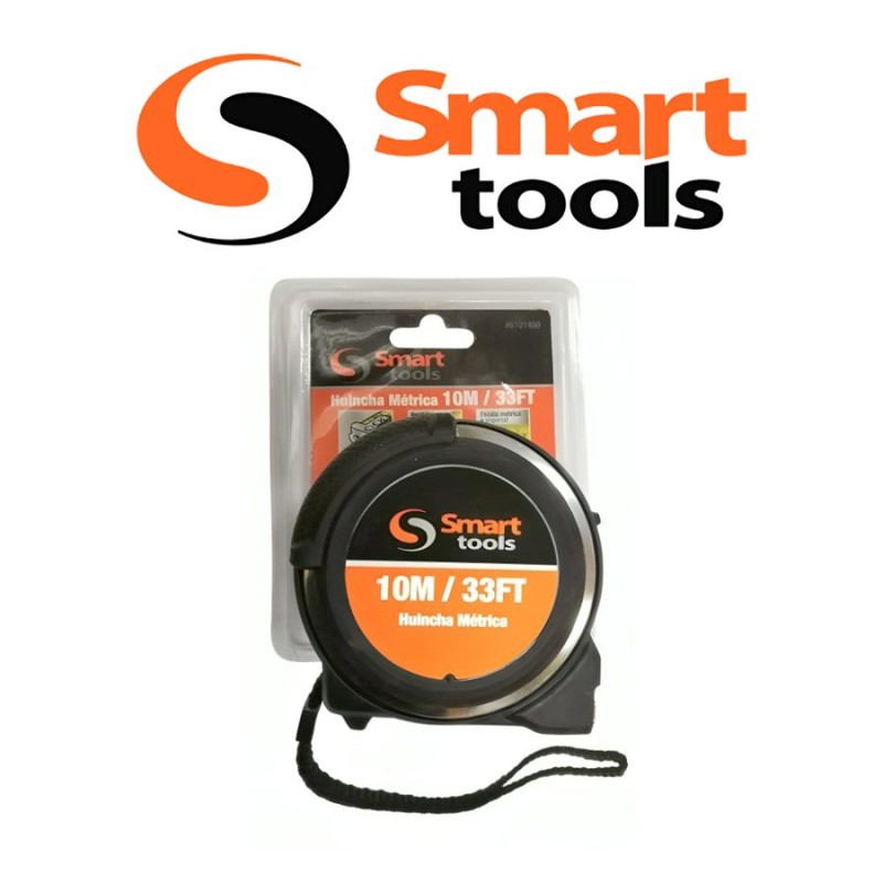 HUINCHA MEDIR SMARTTOOLS 10 MTS AC INOX 6101460