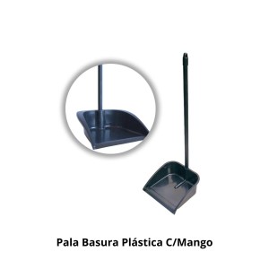 PALA BASURA PLASTICA C/MANGO