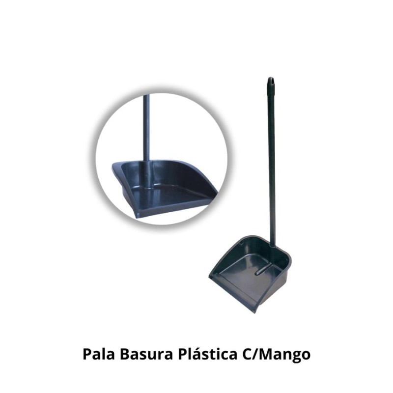 PALA BASURA PLASTICA C/MANGO