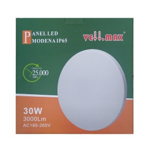 PLAFON LED*SOB VELLMAX MODENA IP65 REDONDO 30 W