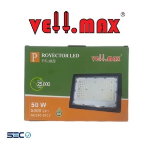 PROYECTOR VELLMAX S/SENSOR 50W G/NG LUZ FRIA