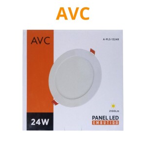 PLAFON LED EMBUTIDO LUZ CALI 24 W 4000K REDONDO