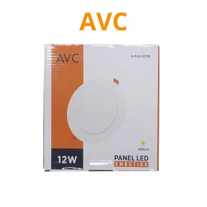 PLAFON LED EMBUTIDO LUZ FRIA 12 W 6500K REDONDO A-