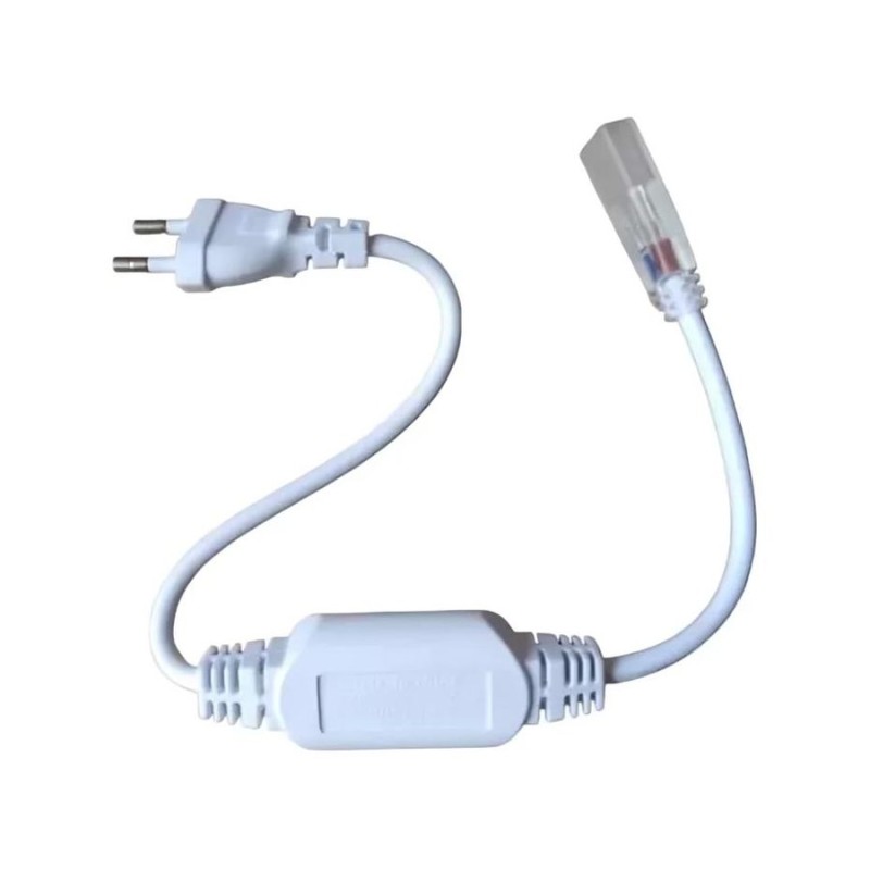 ADAPTADOR PARA CINTA LED 220 V 2 PINES ACCESORIOS