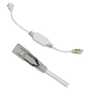 ADAPTADOR PARA CINTA LED 220 V 2 PINES ACCESORIOS