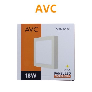 PLAFON LED*SOBREPUESTO LUZ*CALI 18 W 4000K CUADRAD