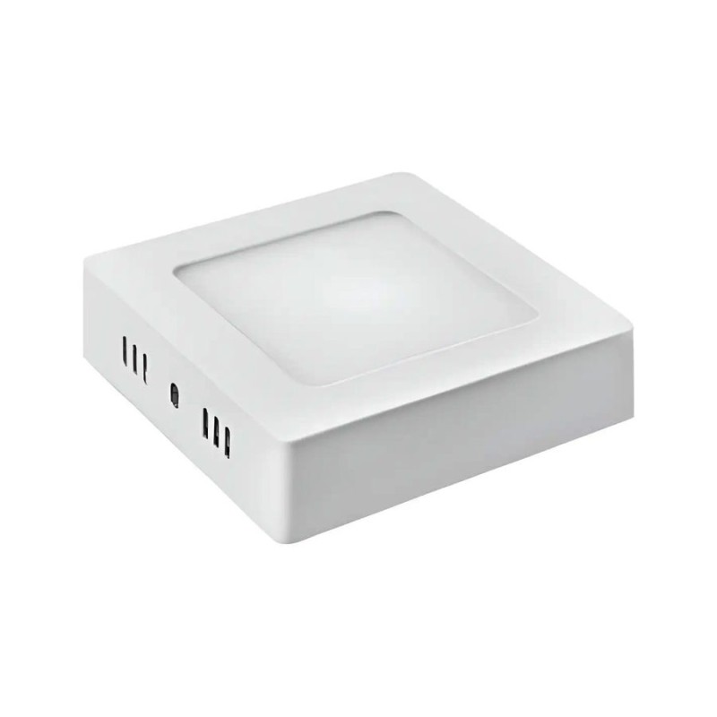 PLAFON LED*SOBREPUESTO LUZ*FRIA 6 W 6500K CUADRA