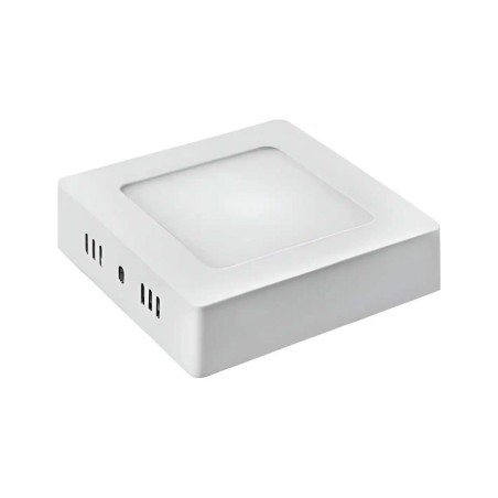 PLAFON LED*SOBREPUESTO LUZ*FRIA 6 W 6500K CUADRA
