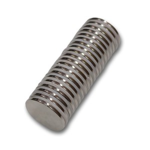 IMAN DE NEODIMIO TIPO MONEDA DIAMETRO 25 X 2 MM - Socodima.cl