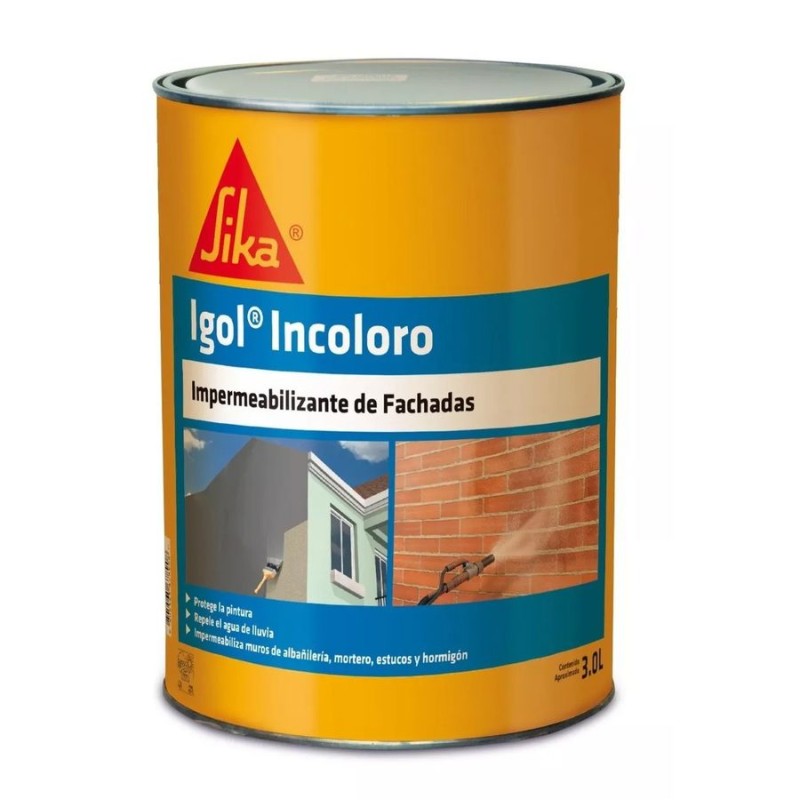 IGOL INCOLORO IMPERMEABILIZA 3 LTS TARRO 5001380 H