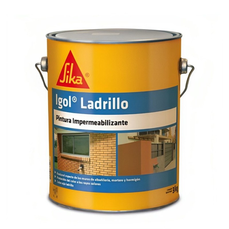 IGOL LADRILLO IMPERMEABILIZA 3 KGS TARRO 5012373 H