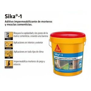 SIKA 1 IMPERMEABILIZANTE 18,0 LTS TINETA 1101241