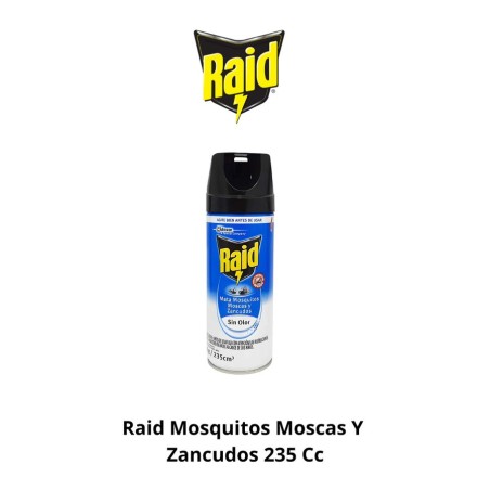 RAID MOSQUITOS MOSCAS Y ZANCUDOS 235 CC