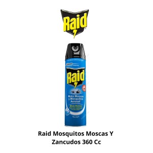 RAID MOSQUITOS MOSCAS Y ZANCUDOS 360 CC