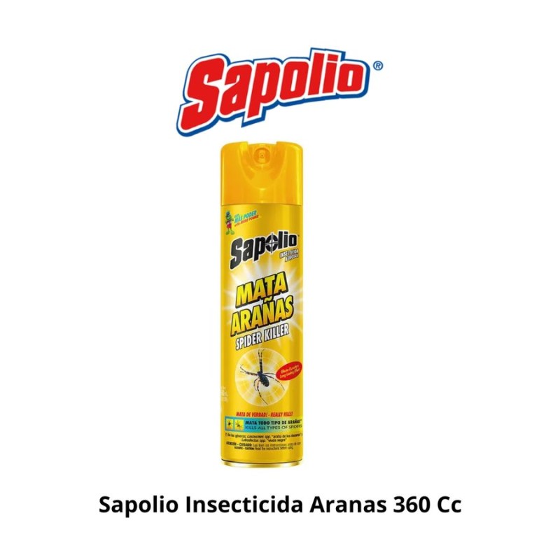SAPOLIO INSECTICIDA ARANAS 360 CC