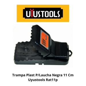 TRAMPA PLAST P/LAUCHA NEGRA 11 CM UYUSTOOLS RAT11P