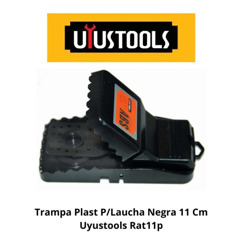 TRAMPA PLAST P/LAUCHA NEGRA 11 CM UYUSTOOLS RAT11P