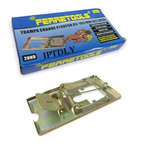 TRAMPA FIERRO CINCADA PARA RATON (F2611)